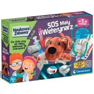 Mały naukowiec - Clementoni Naukowa zabawa SOS Mały weterynarz 50712 - miniaturka - grafika 1