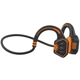 Evolveo BoneSwim MP3 16GB (BS-MP3-16GB-GR) pomarańczowe - Słuchawki - miniaturka - grafika 1
