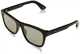 Okulary przeciwsłoneczne - Police Unisex SPLE37N okulary przeciwsłoneczne, czarne, rozmiar 56, czarny, 56 - grafika 1