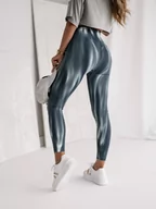 Legginsy - WZORZYSTE LEGGINSY MODELUJĄCE- CZARNE - Olika - miniaturka - grafika 1
