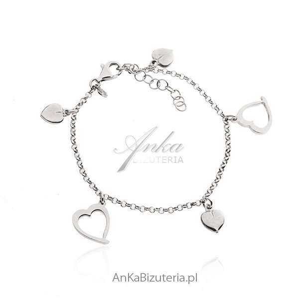 ankabizuteria.pl Bransoletka srebrna Oryginalna biżuteria włoska