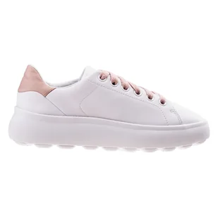 Damskie Sneakersy GEOX D SPHERICA EC4.1 D35TCB-00085-C1Z8Z – Biały - Sneakersy damskie - miniaturka - grafika 1