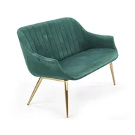 Sofy i kanapy - Zielona Sofa Elegance 2 Xl Halmar Ciemny Zielony - miniaturka - grafika 1