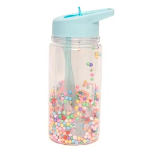 Petit Monkey Tritanowy bidon dla dziecka marcaron pops aqua blue - Bidony dla dzieci - miniaturka - grafika 1