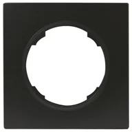 Klawisze i ramki - DPM Ramka pojedyncza Soul czarna - miniaturka - grafika 1