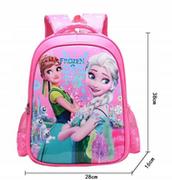 Plecaki szkolne i tornistry - Plecak dla dziewczynki do szkoły różowy Elza Anna - miniaturka - grafika 1