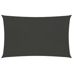 vidaXL Żagiel przeciwsloneczny, 160 g/m, antracytowy, 2,5x4 m, HDPE vidaXL - Parasole ogrodowe - miniaturka - grafika 1