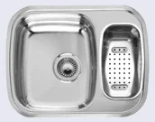 Zlewozmywaki - Zlew REGINOX QUEEN 60 stal INOX POLER (R16633) - miniaturka - grafika 1