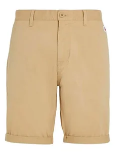 Tommy Hilfiger Szorty w kolorze beżowym - Spodenki męskie - miniaturka - grafika 1