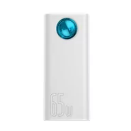 Powerbanki - Baseus Amblight Powerbank 65W 30000 Overseas Edition Biały - miniaturka - grafika 1