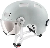 Kaski rowerowe - UVEX Rush Visor Helmet, szary 55-58cm 2022 Kaski rowerowe - miniaturka - grafika 1