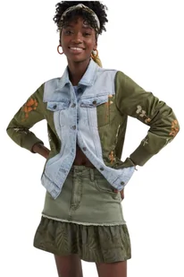 Kurtka damska Desigual Port Beach przejściowa zielona -XS - Kurtki damskie Kurtka damska Desigual Port Beach przejściowa zielona -XS - Kurtki damskie - miniaturka - grafika 1