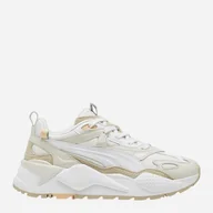Bluzy sportowe damskie - Sneakersy damskie na grubej podeszwie do kostki Puma puma39377106 40.5 Mleczne (4099686537050) - miniaturka - grafika 1
