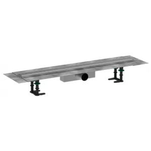 HANSGROHE 56178800 RainDrain Compact Komplet odpływowy prysznicowy 800 do montażu standardowego - Odpływy liniowe - miniaturka - grafika 1