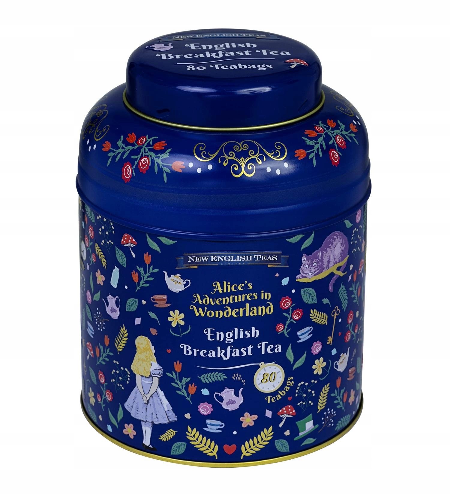 Herbata English Breakfast Tea Alicja w Krainie Czarów 160g 80 torebek