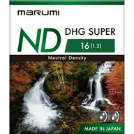 Filtry fotograficzne - Marumi Super DHG ND16 Filtr fotograficzny szary 58mm MND16_58_SUPER_DHG - miniaturka - grafika 1