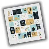 Kalendarze - NAKLEJKI ŚWIĄTECZNE KALENDARZ ADWENTOWY 08 20x20 - miniaturka - grafika 1