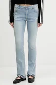 Spodnie damskie - adidas Originals jeansy Slim Denim damskie medium waist KE9801 - miniaturka - grafika 1