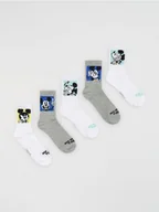 Skarpetki dla dzieci - Reserved - Skarpetki Mickey Mouse 5 pack - biały - miniaturka - grafika 1