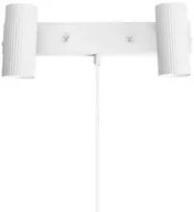 Lampy ścienne - Globen Lighting - Hubble 2 Lampa Ścienna White Globen Lighting - miniaturka - grafika 1