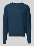 Swetry męskie - Sweter z dzianiny o kroju regular fit z czystej bawełny - miniaturka - grafika 1