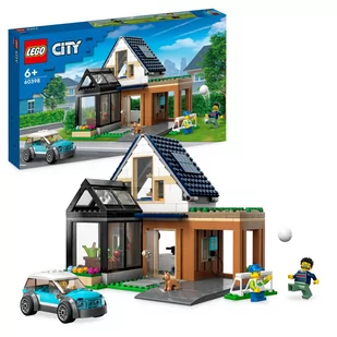 Lego CITY Domek rodzinny i samochód 60398 - Klocki - miniaturka - grafika 1