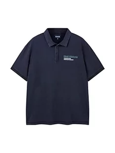 TOM TAILOR Męska koszulka polo 1038585 Plussize, 10668-Sky Captain Blue, XXL, 10668 - Sky Captain Blue, XXL - Koszulki męskie - miniaturka - grafika 1