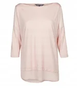 Bluzki damskie - Tommy Hilfiger Bluzka Damska Różowa L 2A1G6_A2* - miniaturka - grafika 1