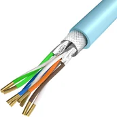 Kable miedziane - Unitek Skrętka LSZH Cat. 6a S/FTP 305m - miniaturka - grafika 1