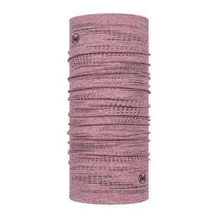 Chusta wielofunkcyjna z elementami odblaskowymi Buff Dryflx Lilac Sand - Czapki i chusty sportowe damskie - miniaturka - grafika 1