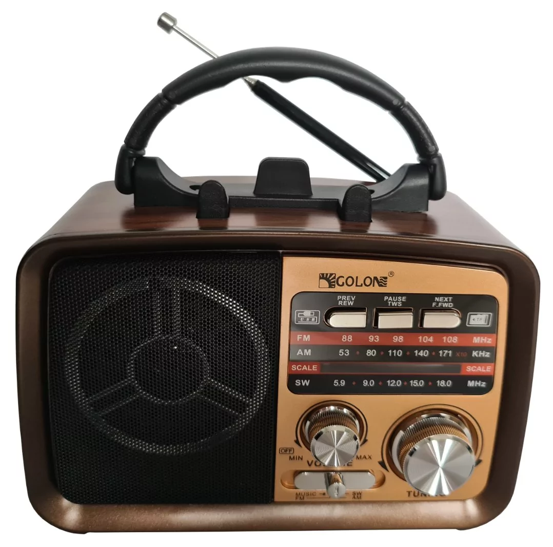 Retro Radio Z Głośnikiem Bluetooth Vintage Cuisine - Róż - Vintage