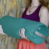 Poduszki dekoracyjne - Bolster z gryką WellB - Leśny Zielony - miniaturka - grafika 1