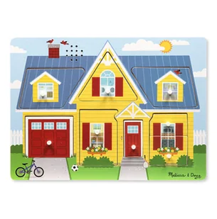 Melissa & Doug Puzzle Dźwiękowe w Domu Melissa and Doug 10734 - Puzzle - miniaturka - grafika 6