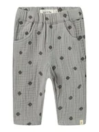 Spodenki dla niemowląt - Lil Atelier Spodnie "Koala" w kolorze szarym - miniaturka - grafika 1