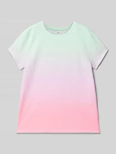 T-shirt o kroju regular fit z okrągłym dekoltem - Koszulki dla dziewczynek - miniaturka - grafika 1