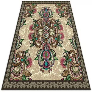 Piękny dywan zewnętrzny Klasyczny wschodni wzór 140x210 cm - Dywany zewnętrzne - miniaturka - grafika 1