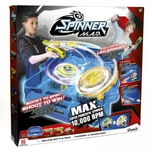 Pistolety Deluxe Battle Pack Thunder Sandstorm - Dumel - Zabawki interaktywne dla dzieci - miniaturka - grafika 1
