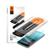 Szkła hartowane na telefon - Spigen Szkło do etui + Aplikator Glas.tR EZ Fit Pro 1-Pack do Galaxy S25 Edge - miniaturka - grafika 1