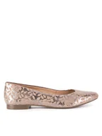 Baleriny - Lasocki Baleriny RST-KAJA-01F Złoty - miniaturka - grafika 1