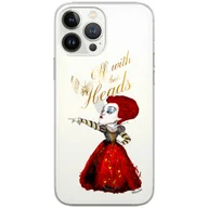 Etui i futerały do telefonów - Etui Disney dedykowane do Iphone 13 MINI, wzór: Alicja i Przyjaciele 002 Etui częściowo przeźroczyste, oryginalne i oficjalnie licencjonowane - miniaturka - grafika 1