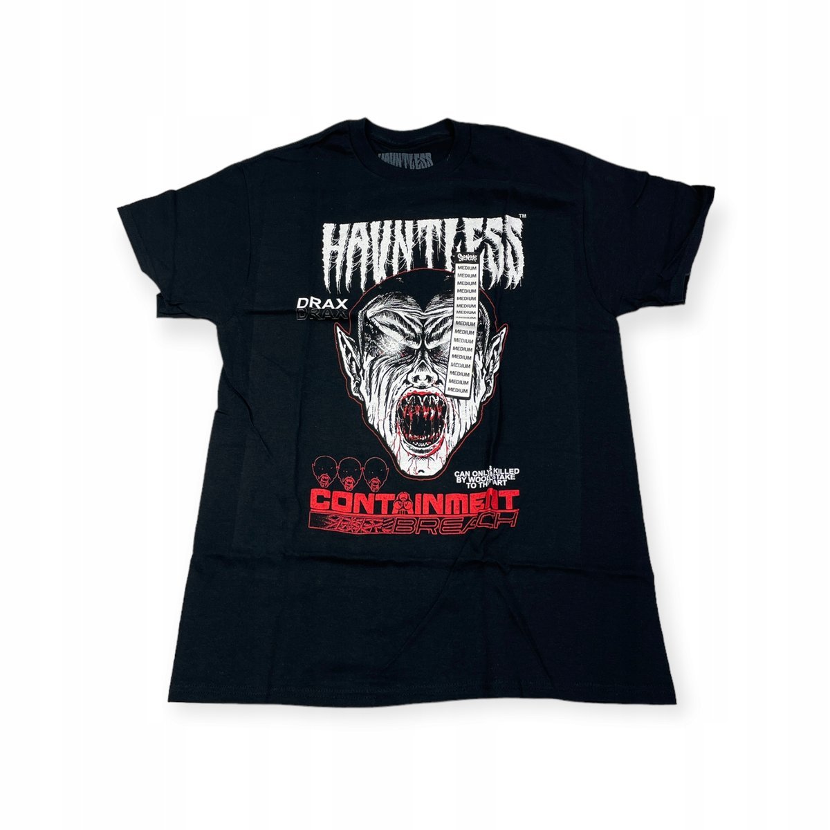 Koszulka T-shirt męski okrągły dekolt SPENCER'S nadruk M