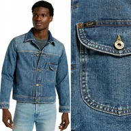 Moda i Uroda OUTLET - Lee COWBOY JACKET Bronco DżINS WYSTRZAŁOWA KATANA KURTKA JEANSOWA RELAXED M - miniaturka - grafika 1