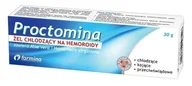 Serce i układ krążenia - Farmina SP. Z O.O. Proctomina żel chłodzący na hemoroidy 30 g 9081682 - miniaturka - grafika 1