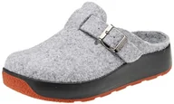 Kapcie damskie - Berkemann Damskie kapcie Selena, jasnoszary, 41.5 EU - miniaturka - grafika 1