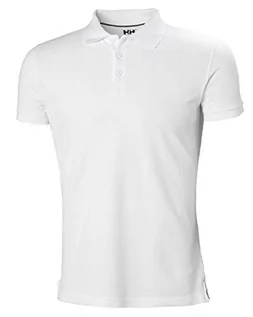 Koszulki męskie - Helly Hansen Helly-Hansen męska koszulka polo z krótkim rękawem, biała, S 34004 - grafika 1