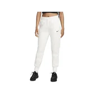 Spodnie rowerowe - Nike Damskie spodnie treningowe Phoenix Fleece Mr Std, Sail/Black, XXL - miniaturka - grafika 1