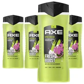 Żele pod prysznic dla mężczyzn - Axe, Epic Fresh, Żel pod prysznic, 4x400 ml - miniaturka - grafika 1