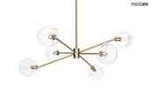 Lampy sufitowe - MOOSEE lampa wisząca AURA 6 złota - miniaturka - grafika 1