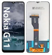 Części serwisowe do telefonów - WYŚWIETLACZ EKRAN LCD DO NOKIA G11 - miniaturka - grafika 1