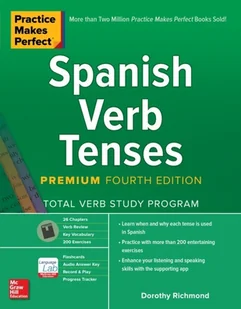 Practice Makes Perfect: Spanish Verb Tenses, Premium Fourth Edition [DRM] - E-booki obcojęzyczne - miniaturka - grafika 1